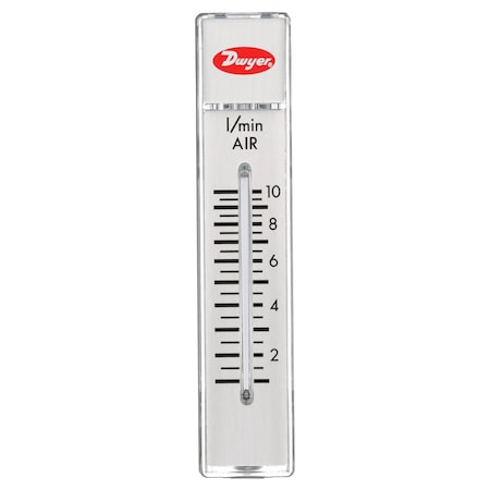 Dwyer Instruments RMA-3-SSV - Flow Meter, 0.2-2 Scfh Air W/Ss Valve