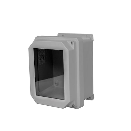Vynckier RVJB1008NHW - Screws Electrical Enclosures, 11.32 in H, 5.43 in D, 9.32 in W, NEMA 4 X, Fiberglass