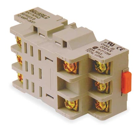 Schneider Electric 8501NR43 - Rlay Socket,Standrd,Square,11 Pin,250 VAC