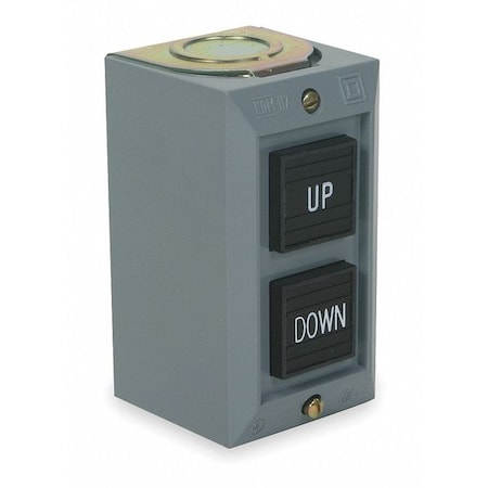Square D 9001BG208 - Push Button Control Station,Up/Down,30mm