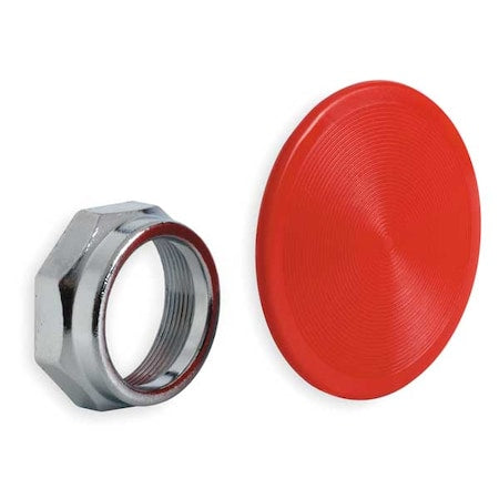 Schneider Electric 9001K17R - Mushroom Head,30mm,Snap In,Red
