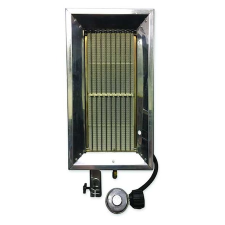 Detroit Radiant P-32T - Portable Gas Tank-Top Heater, LP, Standing Pilot, 10 1/6 in Wx 4 1/2 in L