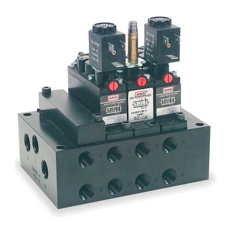 Aro 118605-4 - Manifold, 5 9/16 in L, 4 in W
