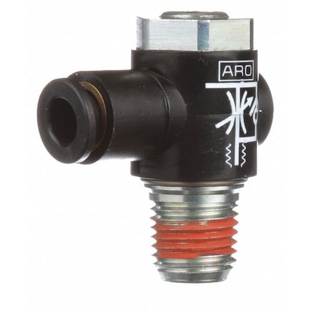 Aro 119309-250 - Cylder Port Flow Control, 1/4, MNPT x Tube