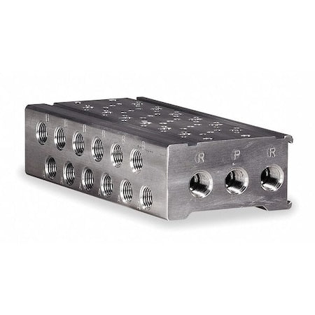 Aro SMH51N-06 - Manifold, 5 in L, 2 3/8 in W