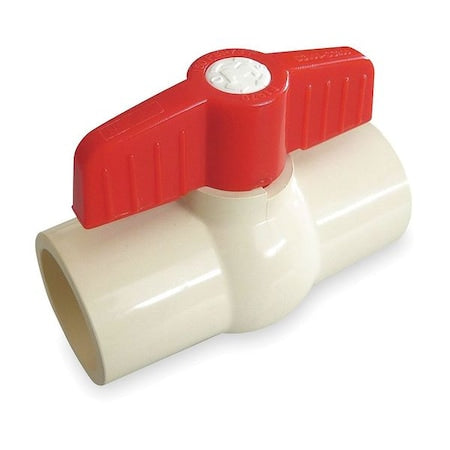 107-126 - 1-1/4" Socket CPVC Ball Valve Inline