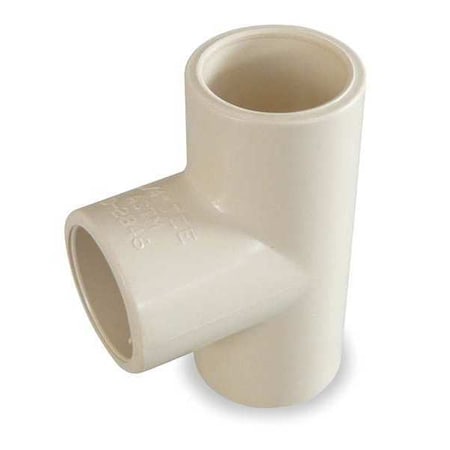 2GKE3 - CPVC Tee, Schedule SDR-11, 1/2" Pipe Size, CTS Hub