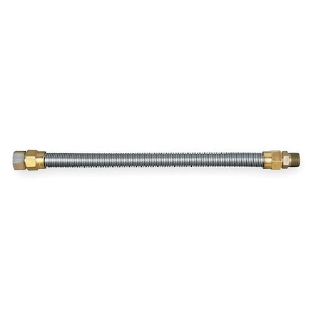 Dormont 40-4142-24 - Gas Connector,SS,3/4 x 24 In,290,900 Btu