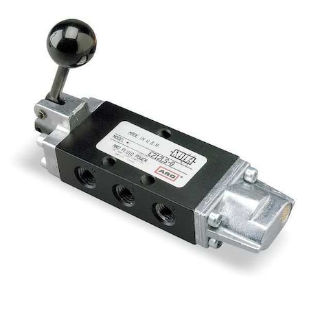 Aro E212LS - Manual Air Control Valve,4-Way,1/4in NPT