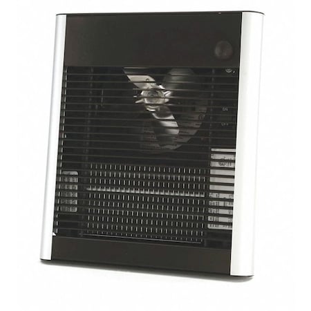 Dayton 2HAC5 - Recessed Electric Wall-Mount Heater, Recessed or Surface, 1500 W, 120 V Ac, Bronze