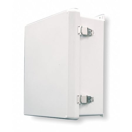 Vynckier VJ1210HWPL2 - Padlockable Hasp Electrical Enclosures, 13.32 in H, 5.6 in D, 11.32 in W, NEMA 4 X, Fiberglass