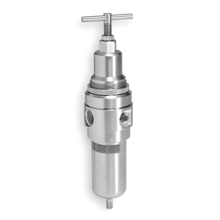 Wilkerson SB2-04-LYSS - Filter/Regulator,8.59 In. H,2.50 In. W