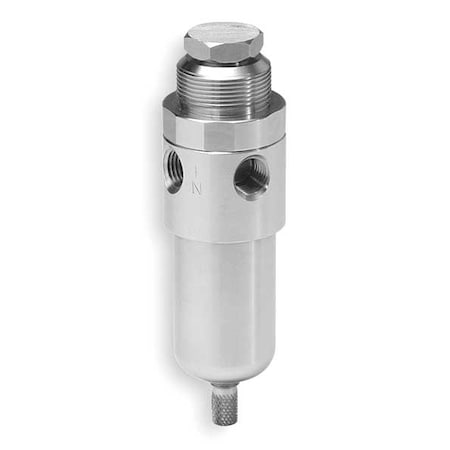 Wilkerson SB1-02-LYSS - Filter/Regulator,6.25 In. H,1.56 In. W
