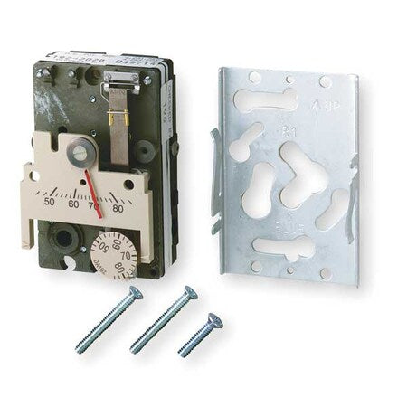 Siemens 192-200 - Pneumatic Thermostat, Single Temperature, Heating and Cooling, 1 Pipe, Vertical, 5/32 in Barb