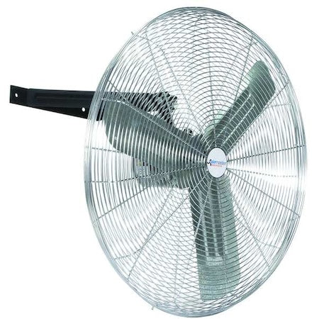 Airmaster Fan 71573 - Standard Duty Air Circulator, Ceiling, Wall Mount, 30 in Blade Dia, 115 V, 2,700/4,400/6,100 cfm