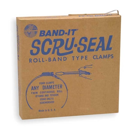 Band-It GRM210 - Adj. Clamp Kit,80' Band L,7/16" W