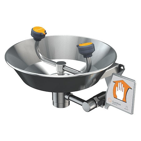 Guardian Equipment G1891 - Plumbed Eyewash, Wall Mount, Plumbed, 10 1/4 in H., 14 1/3 in W