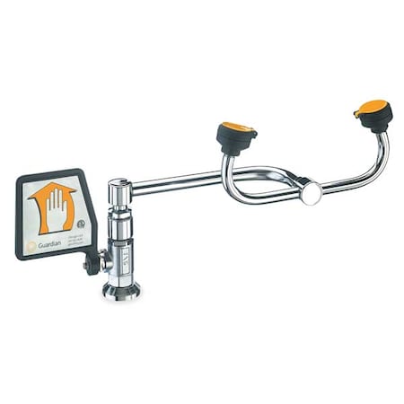Guardian Equipment G1806LH - Plumbed Eyewash, Counter Mount, Plumbed, 8 1/4 in H., 17 5/12 in W