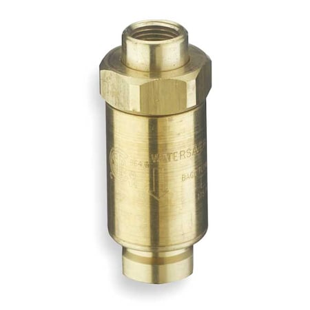 Guardian Equipment L108 - Backflow Preventer, Brass, Yellow, For Use With, Drench Hoses