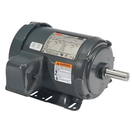 Dayton 2NKX6 - Three-Phase General Purpose Motor, 1 HP, 143-5 T/56 HZ Frame, 208-230/460 V AC Voltage