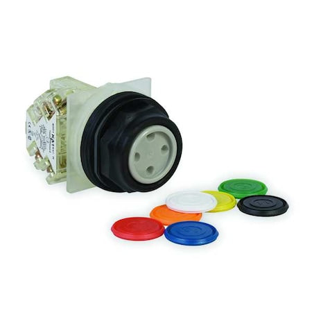 Schneider Electric 9001SKR1UH6 - Push Button Operator, 30 mm, 1 NC, Universal