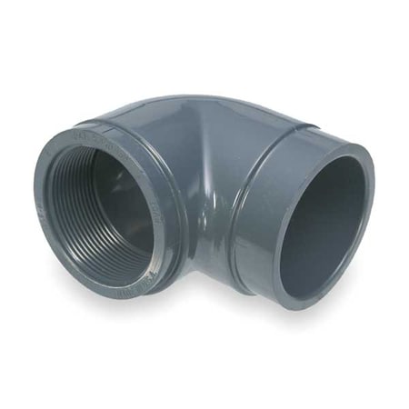 807-007 - PVC Elbow, 90 Degrees, FNPT x Socket, 3/4 in Pipe Size