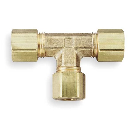 Parker 164C-6 - Tee,Comp3/8",Comp3/8",Comp3/8",PK10