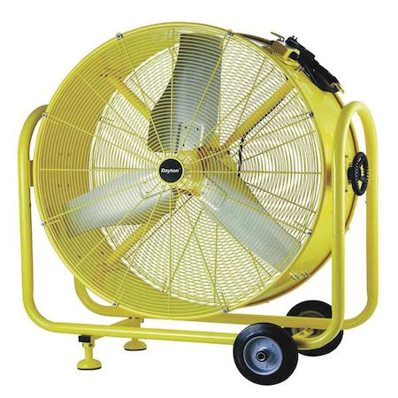 Dayton 2RDZ1 - Outdoor Air Circulator, Floor Mount, 24 in Blade Dia, 120 V, 3,600/5,800 cfm, Non-Oscillating