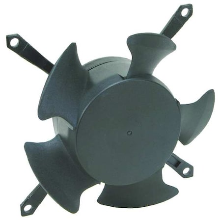 Dayton 2VUX1 - Axial Fan, Skeleton, 230 V AC, 1 Phase, Aluminum, 4 7/16 in W.