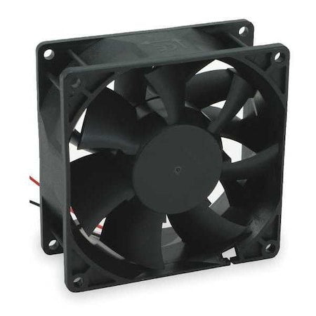 Dayton 2RTH8 - Standard Square Axial Fan, Square, 48 V DC, - Phase, PBT Plastic, 3 1/8 in W.