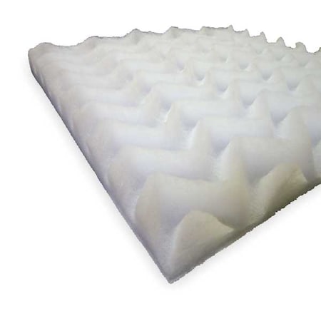 Global Finishing Solutions 1008075 - Paint Collector Filter Pad, 20 in x 20 in x 2 in, Polyester, White, 30 PK