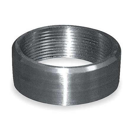 4381035660 - 1-1/4 in FNPT 316 Stainless Steel Half Coupling, Class 150, 300 psi Max Pressure