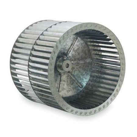 Dayton 2UTU8 - Blower Wheel,Dia 9 7/16 In,Bore 1/2 In
