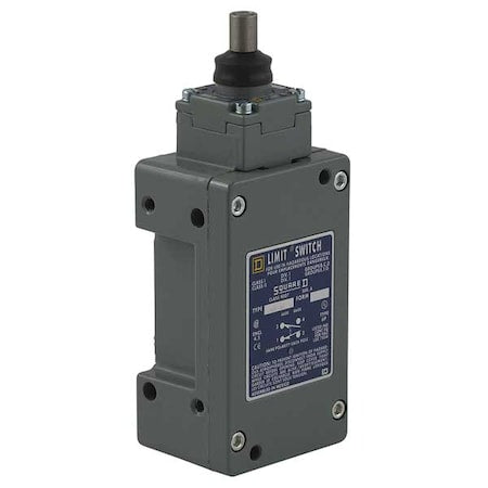 Telemecanique Sensors 9007CR61R - Hazardous Location Limit Switch, Plunger, Spring Return, 2 NC/2 NO, 10 A at 600 V AC