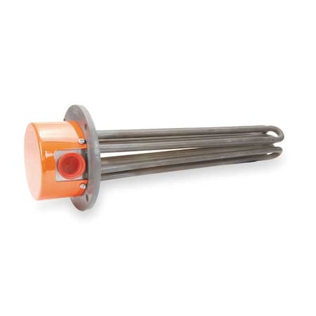 Tempco TFP02720 - Flanged Immersion Heater,37-15/16 In. L