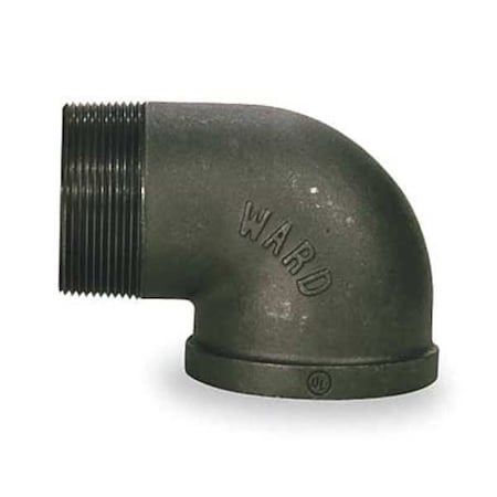2WU28 - 90 Degree Street Elbow 90 Degree Street Elbow, 3" Pipe, FNPT x MNPT, Malleable Iron, Class 150