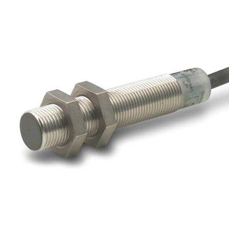 Eaton E57-12LE06-BD - Cylindrical, Inductive Proximity Sensor, 12 mm Dia., Stainless Steel, M12, 3 Wires, Shielded