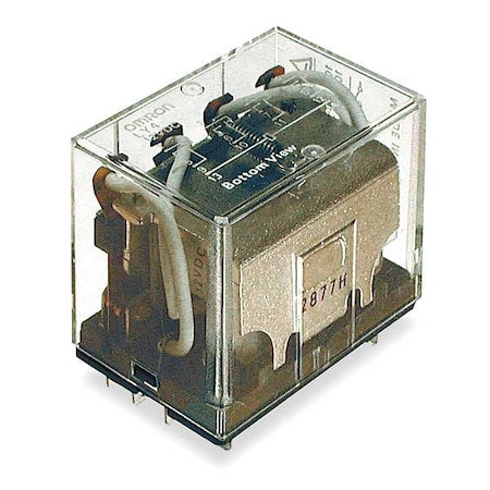 Omron LY4-DC24 - Plug-In, General Purpose Relay, Square, 10 A, 14 Pins, Plug-in