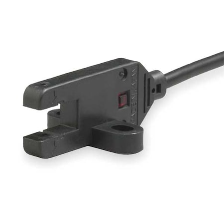 Omron EE-SX772P - Through-Beam Photoelectric Sensor, Bare Wire, Right Angle, T-Slot, Dark On, PNP