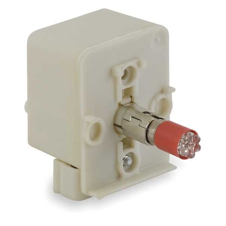 Schneider Electric 9001KM38LR - Lamp Module, 30mm, 120 VAC/VDC, Red, LED