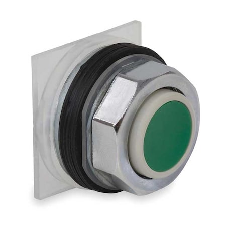 Schneider Electric 9001KR3G - Push Button Operator, Extended, Momentary Action, Not Applicable Release, Non-Illuminated, Green