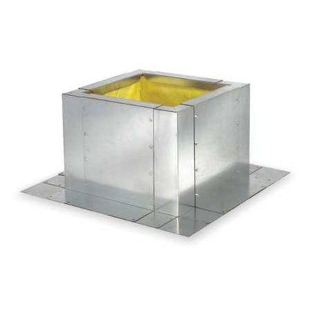 Dayton 2ZV84 - Roof Curb,Adustable Width