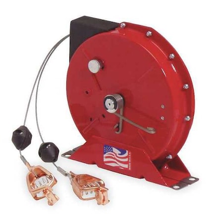 Reelcraft G 3050 Y - Cable Reel,Spring,50 ft,Red,HD