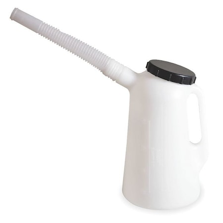 Westward 2CAP1 - Flexible Spout Measure,2 Quart/1 Liter