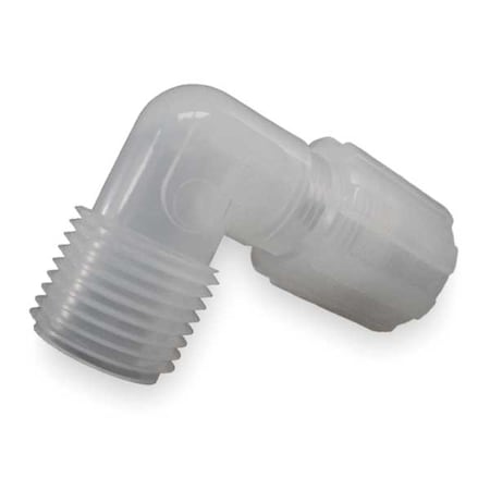 Pargrip GAME-64 - Elbow, 90, PFA, PTFE, ETFE, Comp, 3/8 Inx1/4 In