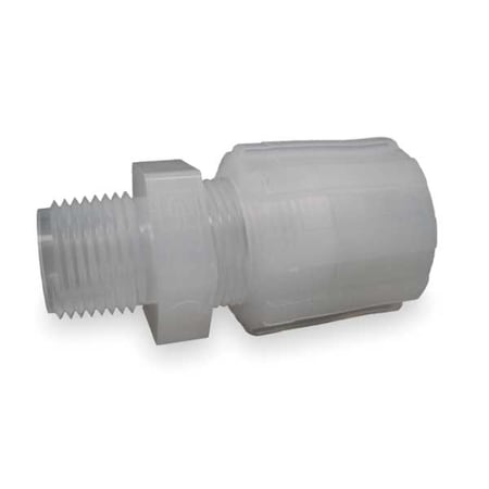 Pargrip GAMS-44 - Strt, PFA, Comp. 1/4 in, MNPT 3/8 in