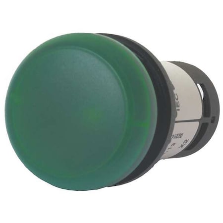 Eaton C22-L-G-120 - Raised Indicator Light,Green,120 VAC