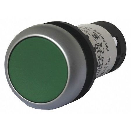 Eaton C22-D-G-K10 - Push Button Operator, 22 mm, 1 NO, Green