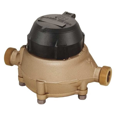 Badger 103-3721 - Flowmeter,35 gpm,150 psi,9 in.