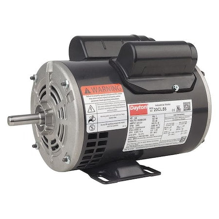 Dayton 103809.00 - Capacitor-Start/Run General Purpose Motor, 1/3 hp HP, 115/208-230 V AC Voltage, 48 Frame